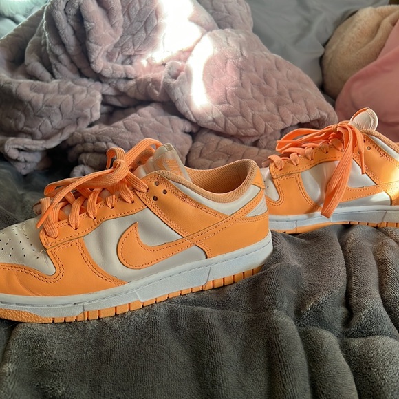Nike- Peach and Cream Dunks - Picture 5 of 5